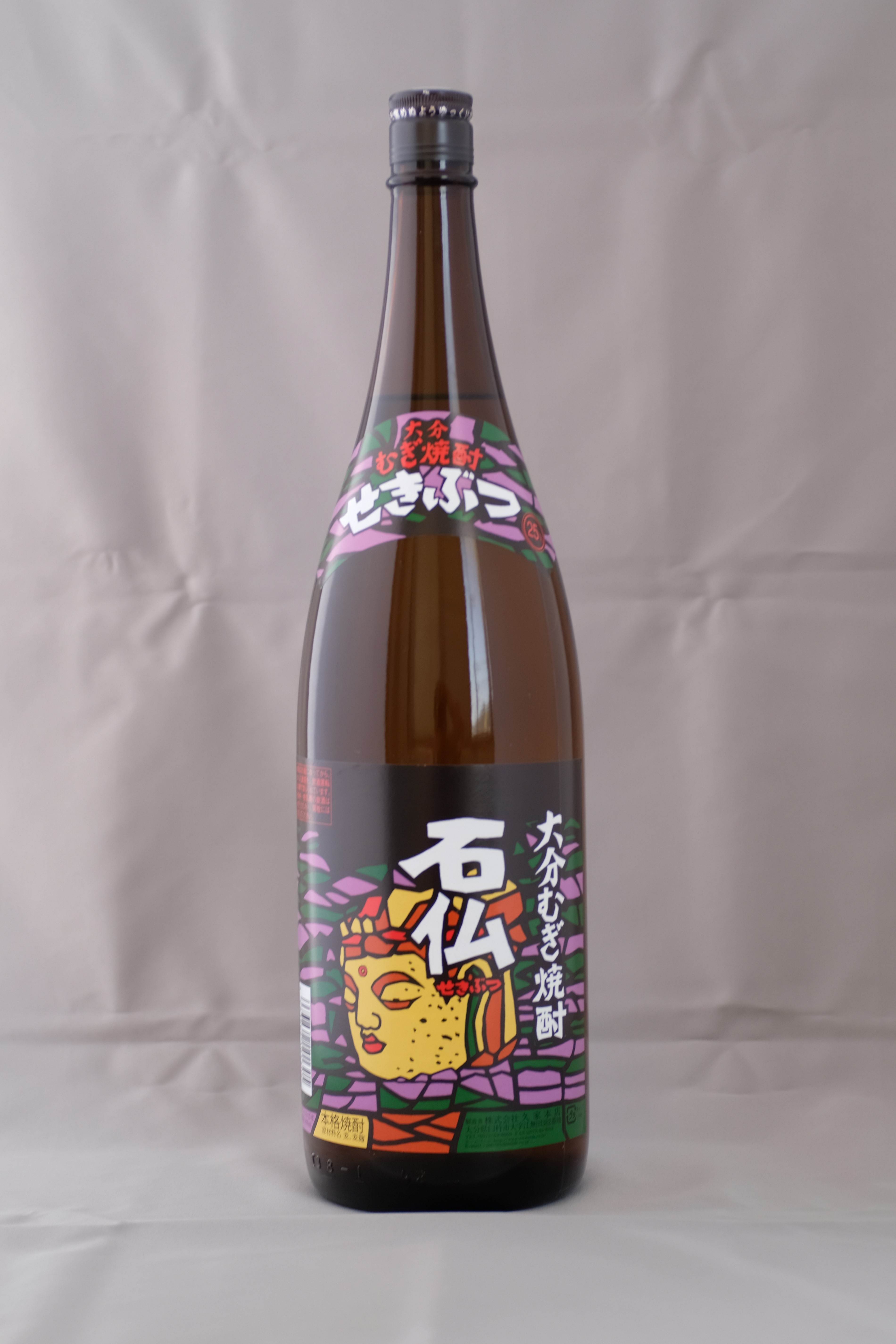 ☆超貴重　　　　　　　　　　　国宝臼杵石仏大日如来むぎ焼酎 楽天市場】大日如来 石仏 25°900ml 久家本店 大分麦焼酎 : 九州